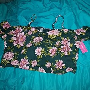 Mauve Crop Top | Xhilaration